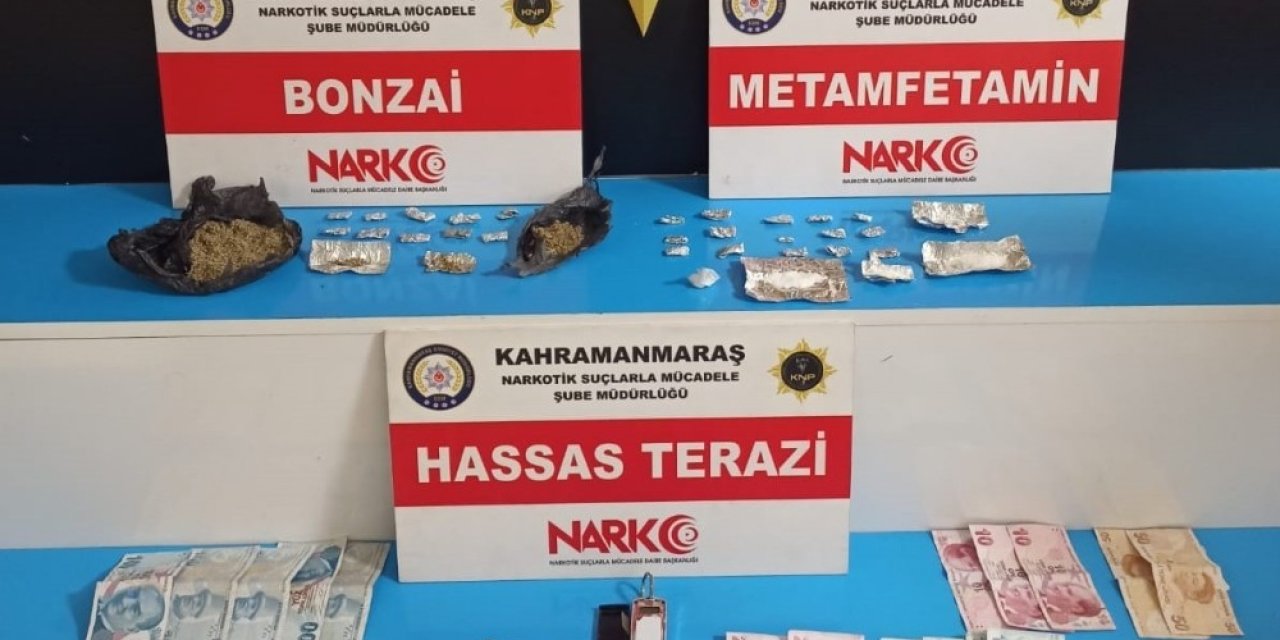 Kahramanmaraş’ta Uyuşturucuya 4 Tutuklama