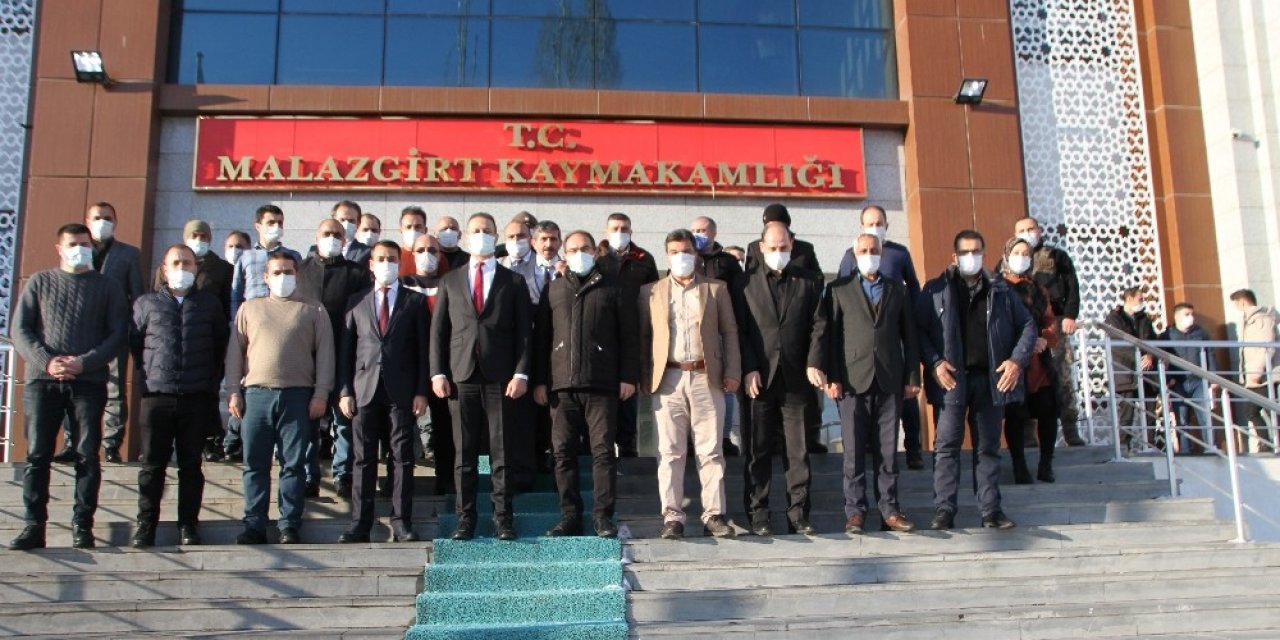 Kaymakam Yalçın’dan Veda Ziyaretleri