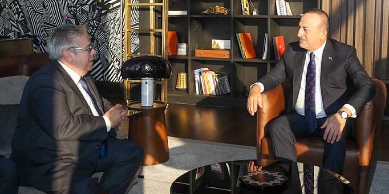 Bakan Çavuşoğlu, Ap Türkiye Raportörü Amor İle Görüştü