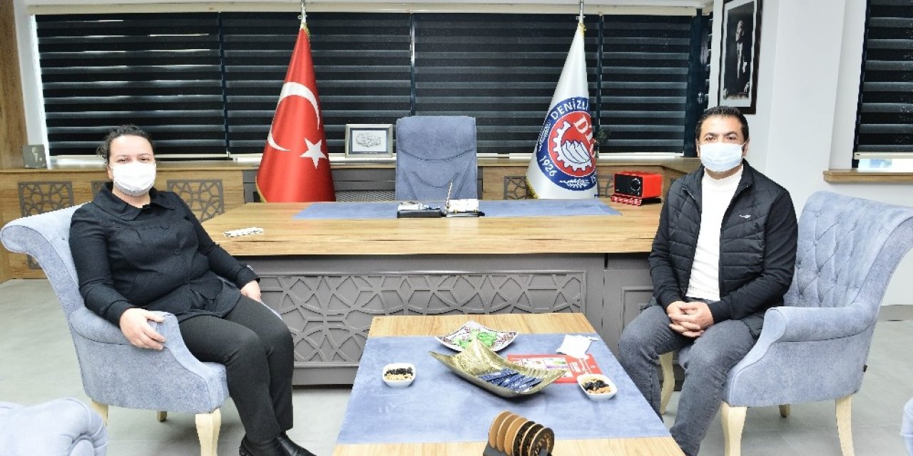 Ak Parti Milletvekili Ök, Dto Başkanı Erdoğan’dan Denizli Teknik Tekstil Merkezi Hakkında Bilgi Aldı