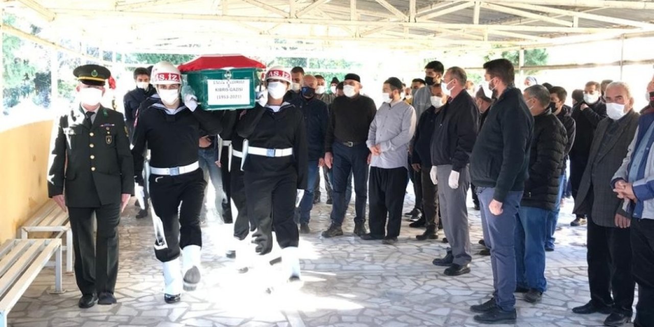 Kıbrıs Gazisi Emin Yıldırım Son Yolculuğuna Uğurlandı