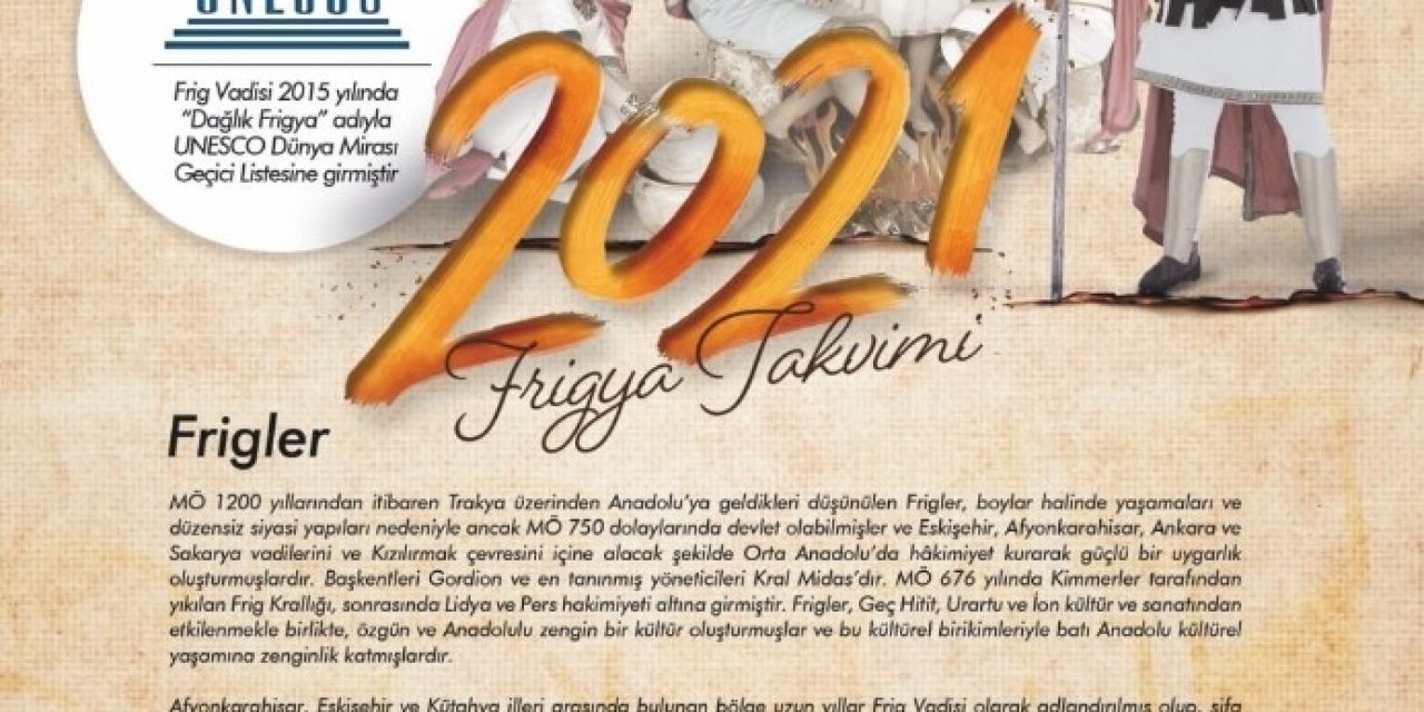 Friglerin Gündelik Kıyafetleri ’frigya Takvimi’nde