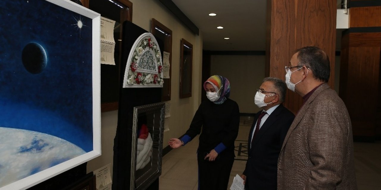 Özhaseki, Büyükşehir’de Mimar Sinan Sergisi’ni Gezdi