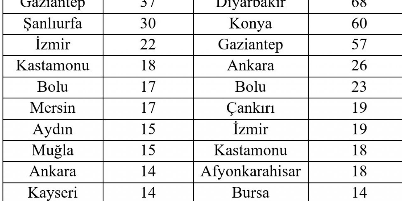 Coğrafi İşaret Tescilinde Lider Gaziantep