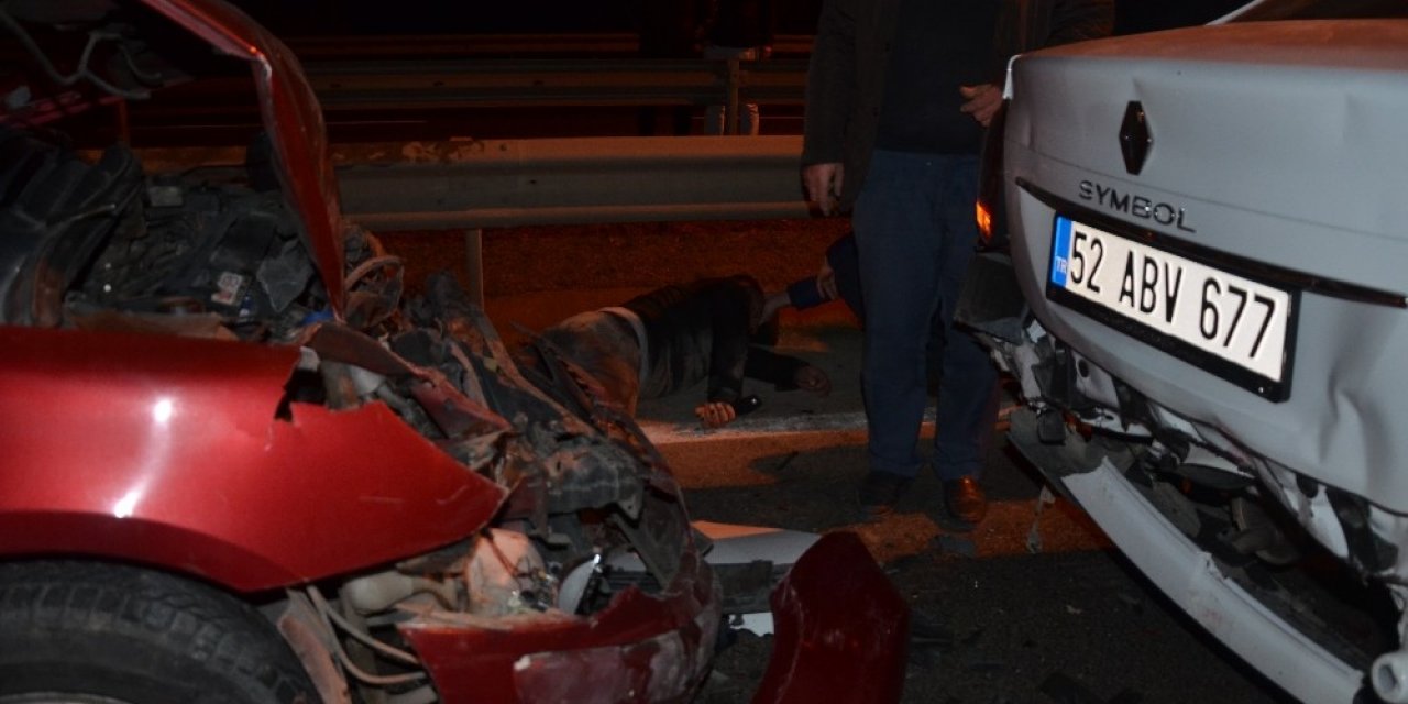 Ordu’da Zincirleme Kaza: 1’i Ağır 4 Yaralı