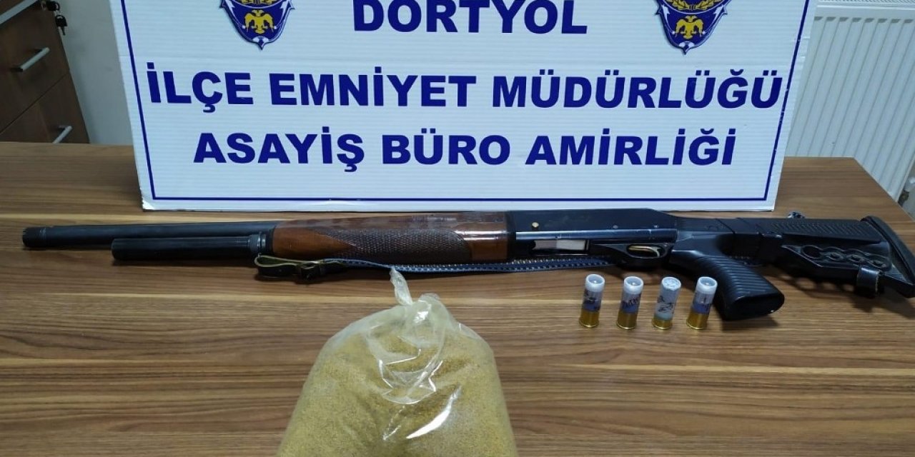 Dörtyol’da 1 Kilo 100 Gram Kannabinoid Uyuşturucu Ele Geçirildi