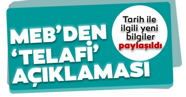 Milli Eğitim Bakanlığından Telafi Eğitim Açıklaması !