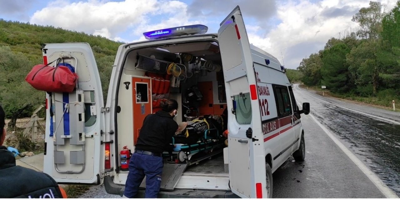 Seyir Halinde Ki Motosikletten Düştü