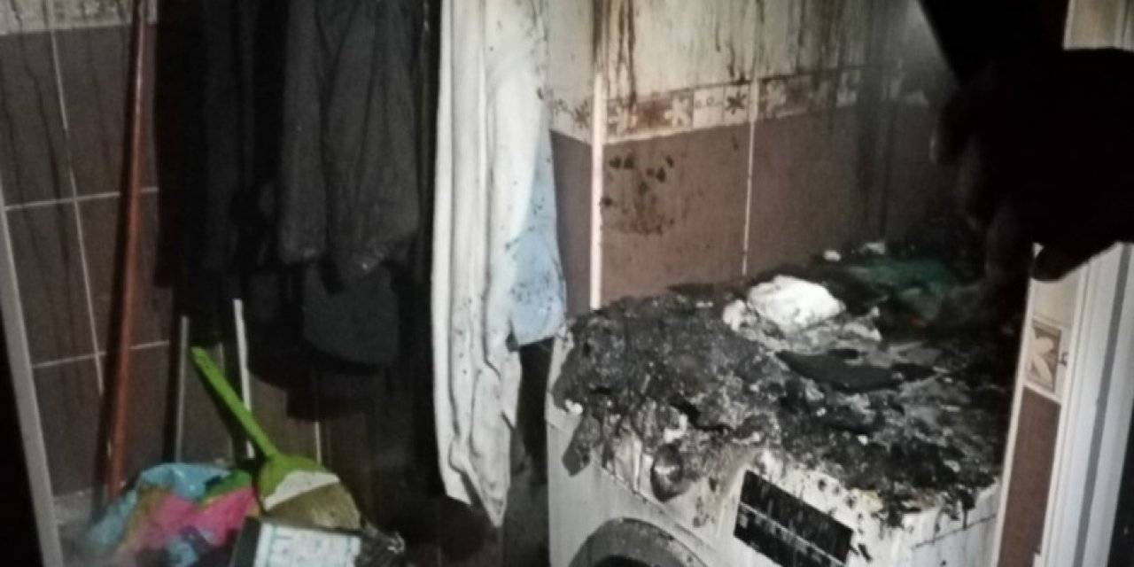 İ̇kamet Yangını Korkuttu