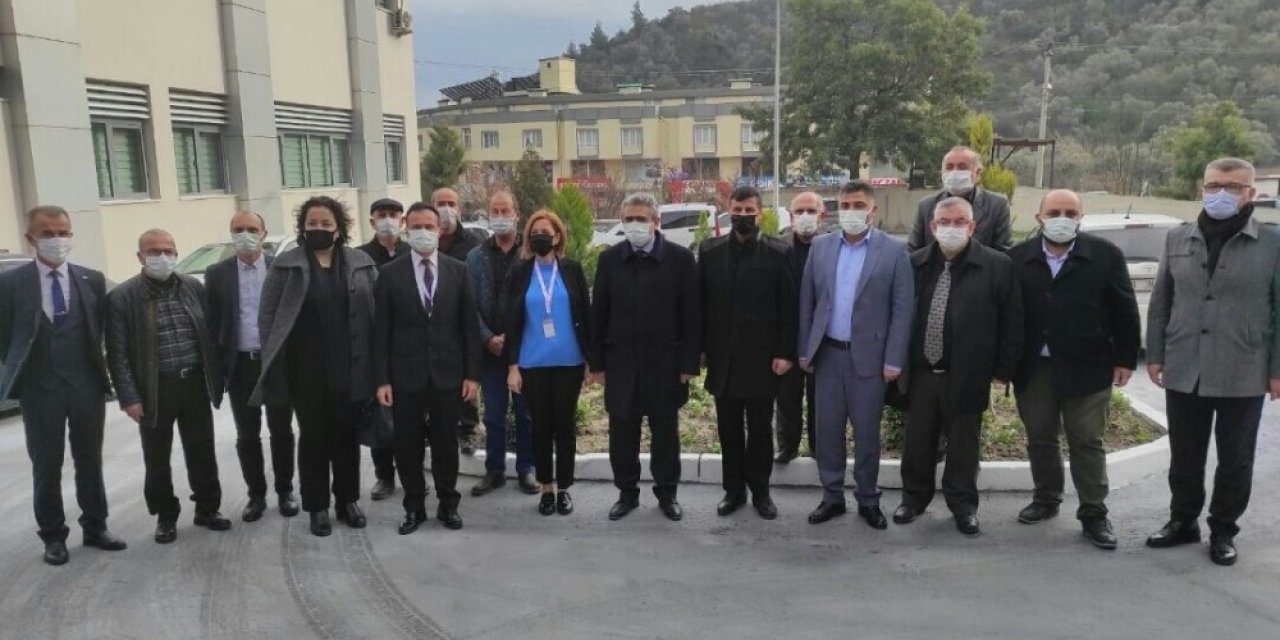 Mhp Aydın İ̇l Başkanı Alıcık, İlçe Teşkilatı İle Buluştu