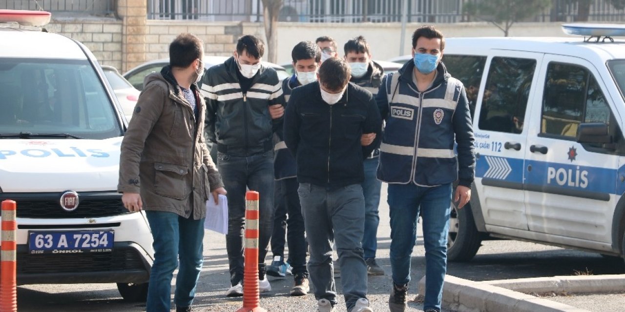 Şanlıurfa’da Aranan 8 Zanlı Eş Zamanlı Operasyonla Yakalandı