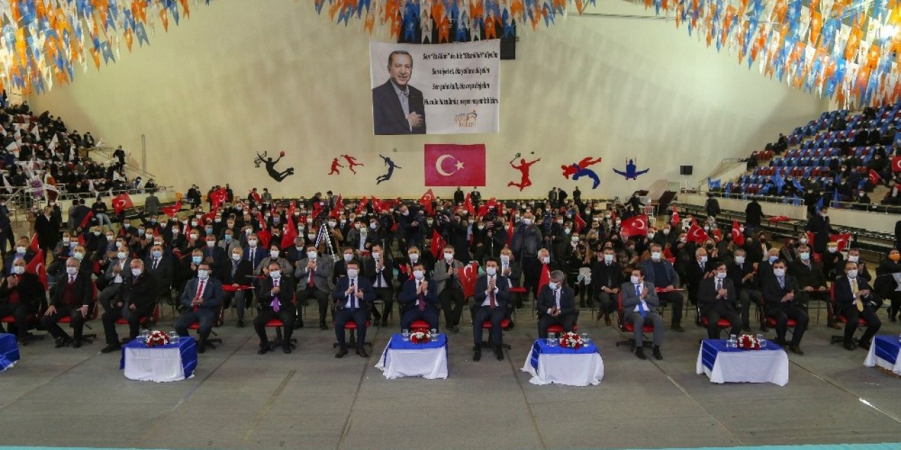 Cumhurbaşkanı Erdoğan, Uşak Ak Parti Kongresine Bağlandı