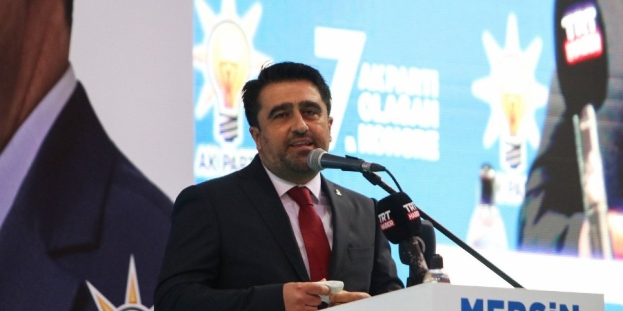 Ercik Yeniden Ak Parti Mersin İ̇l Başkanlığına Seçildi