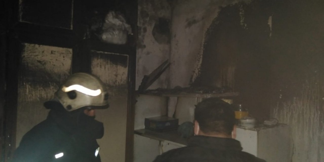 Adıyaman’da Ev Yangını