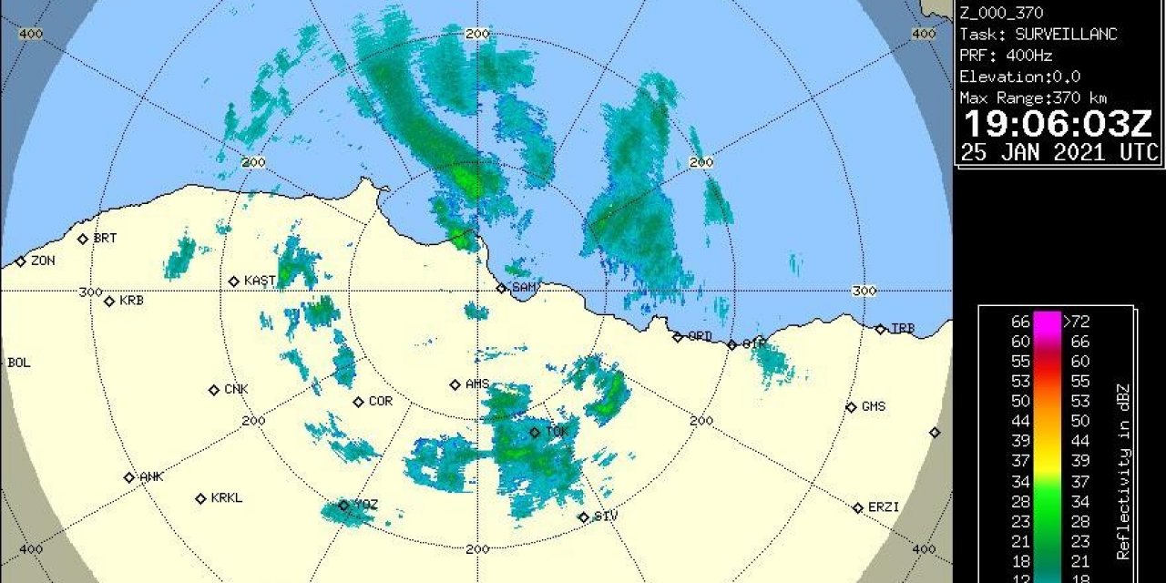 Meteoroloji’den Samsun’da Fırtına Uyarısı