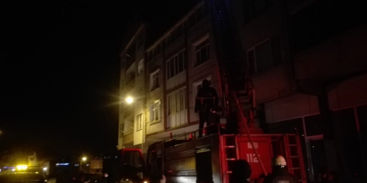 Halk Eğitim Merkezi’nde Yangın Paniği