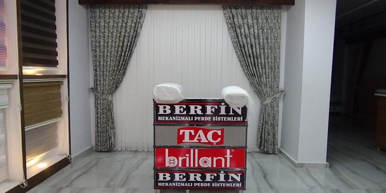 Kızıltepe’de Üretilen Perdeler Türkiye’ye Satılıyor