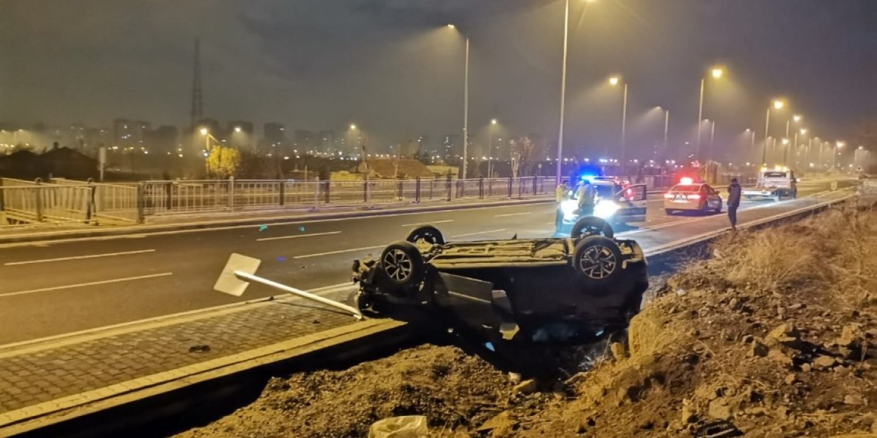 Takla Atan Araçtan Sağ Çıktı