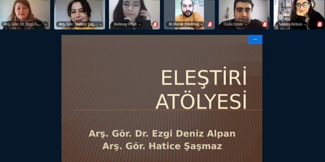 Tiyatro Eleştirisi Ve Dramaturji Konuşuldu