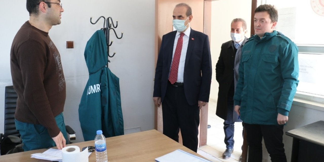 Yalçınkaya’dan Gümrük Personellerine Ziyaret