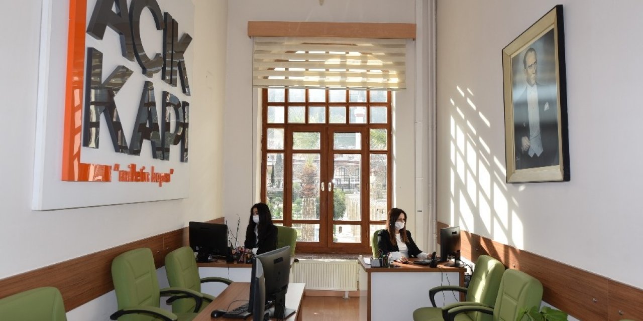 Manisa’da 2020 Yılında ‘açık Kapı’ya 52 Bin 495 Başvuru Yapıldı