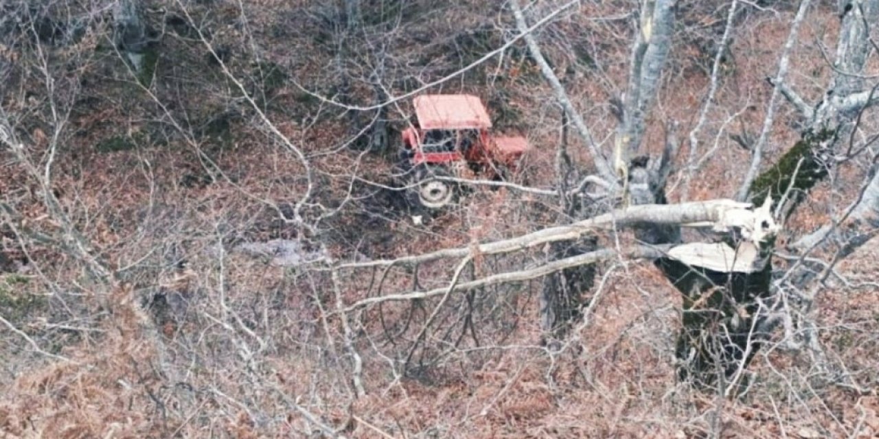 Samsun’da Traktör Uçuruma Yuvarlandı: 1’ Ağır 4 Yaralı