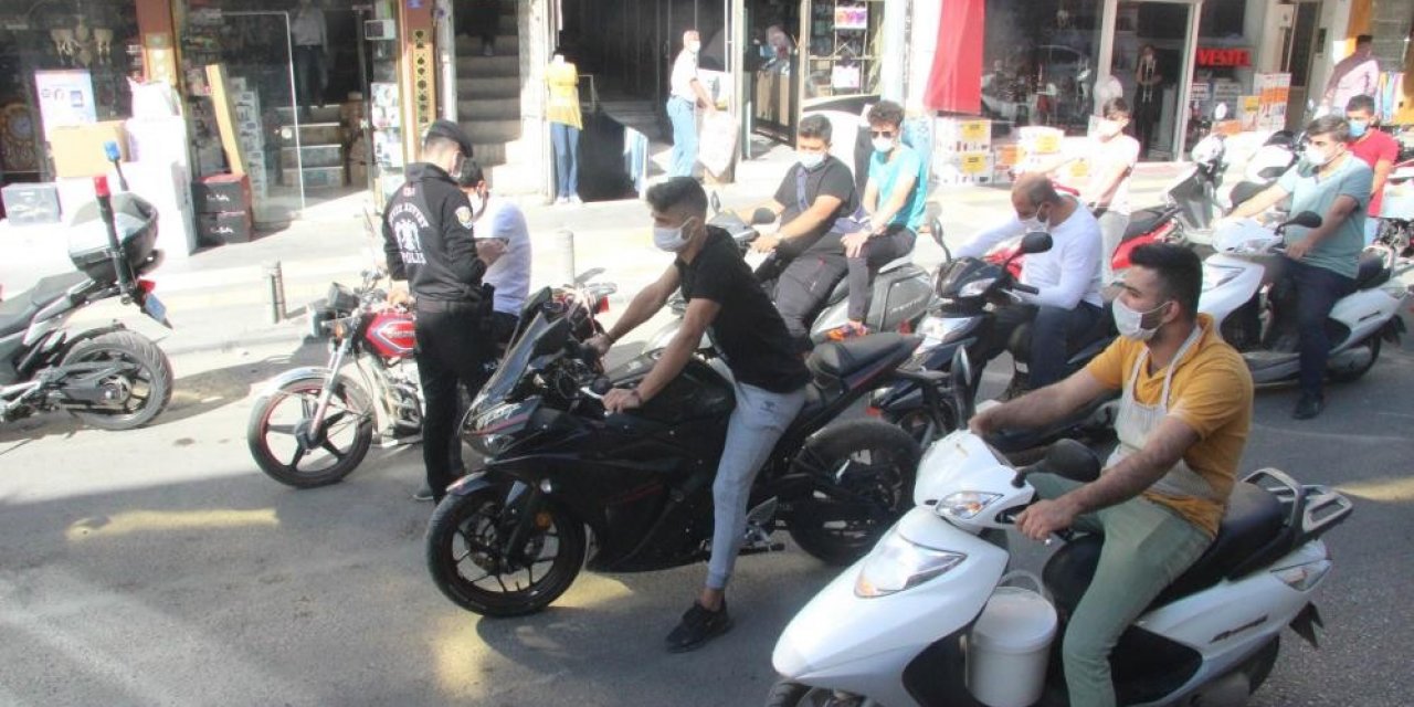 Kilis’te Trafikteki Araçların Yarısı Motosiklet