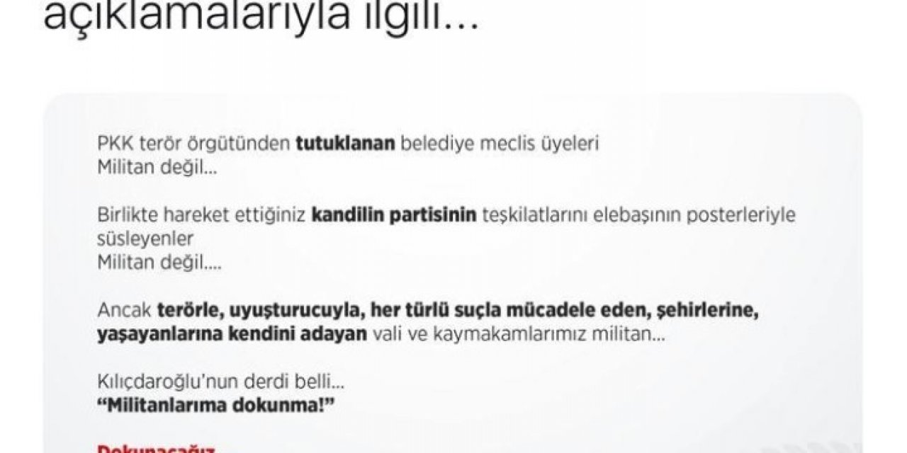 Bakan Soylu’dan Kılıçdaroğlu’na Sert Tepki