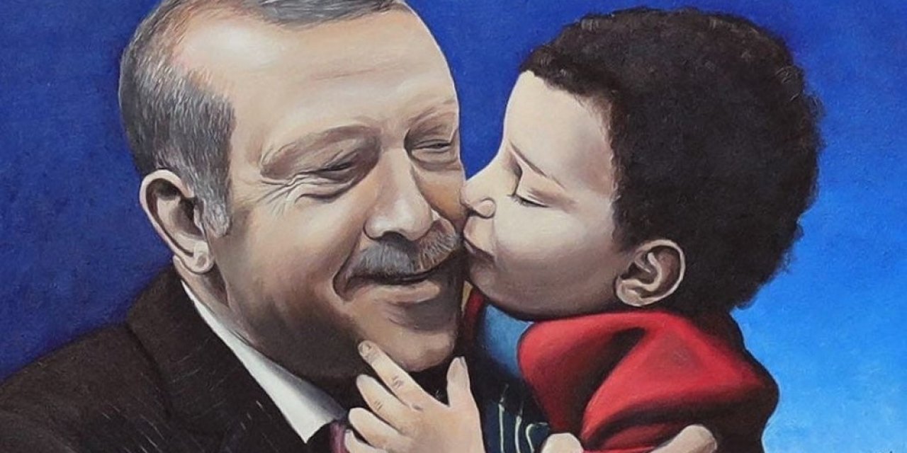 Cumhurbaşkanı Erdoğan, Tablo İçin Teşekkür Etti