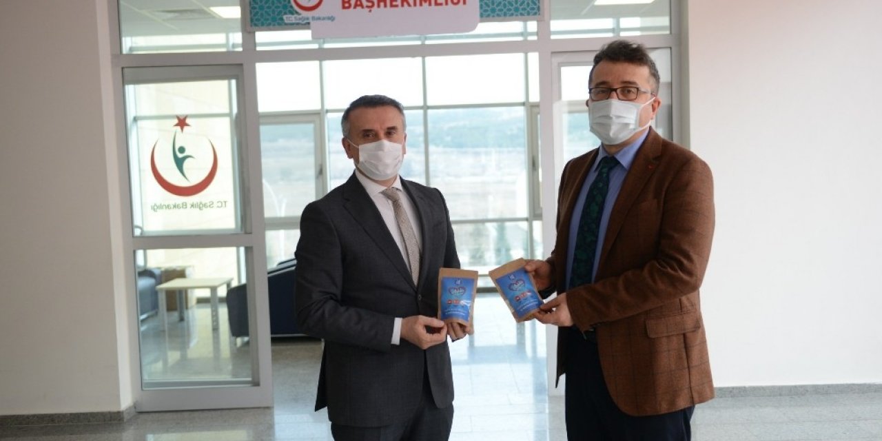 Çorum Belediyesi’nden Sağlık Çalışanlarına Kış Çayı