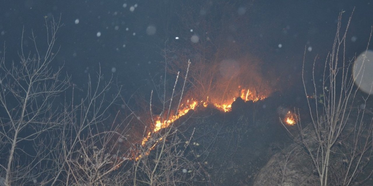 Ordu’da Örtü Yangınları Devam Ediyor