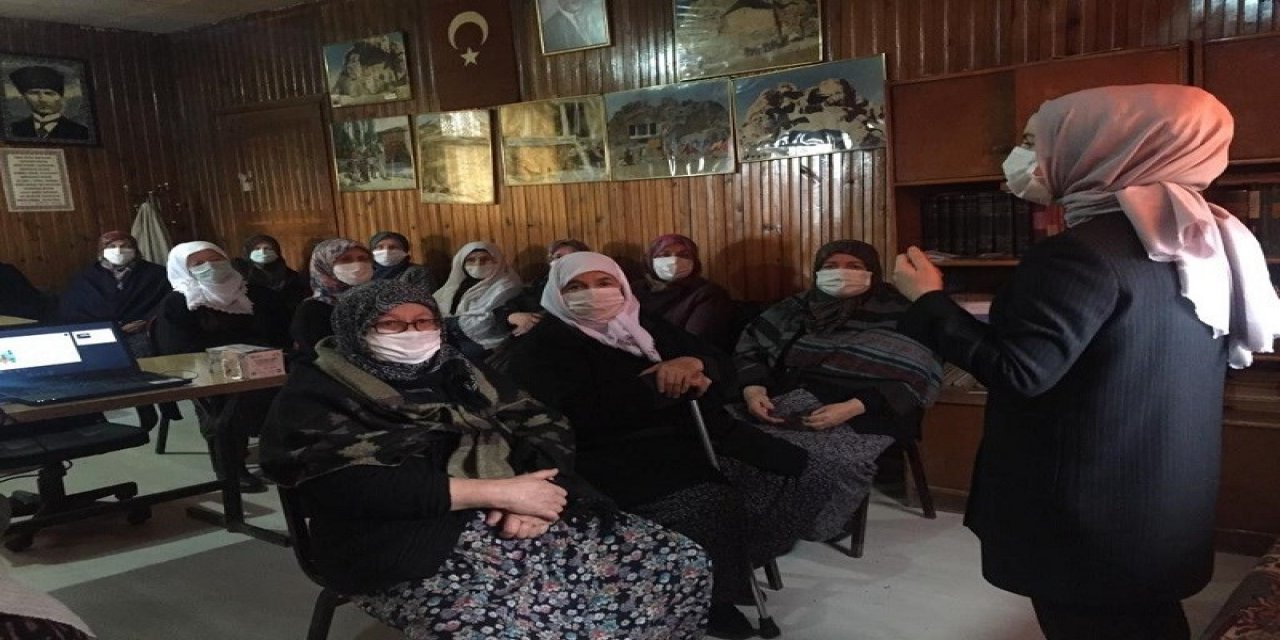 Seyitgazi’de Kadına Yönelik Şiddetle Mücadele Toplantısı