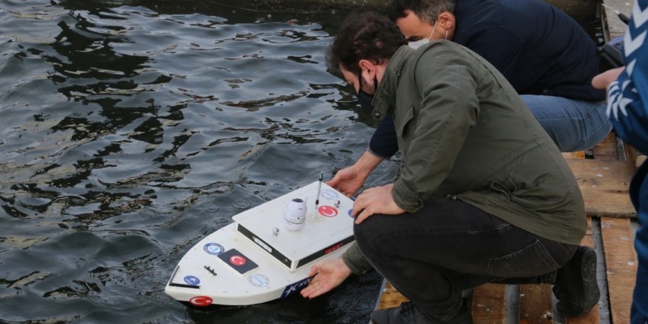 İ̇nsansız Su Üstü Kurtarma Aracının Test Sürüşleri Başladı