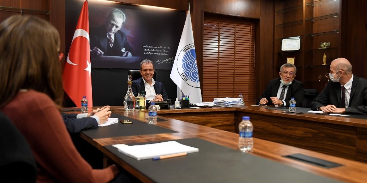 Başkan Seçer; Afd, Ab Delegasyonu Ve İ̇ller Bankası Yetkilileri İle Bir Araya Geldi