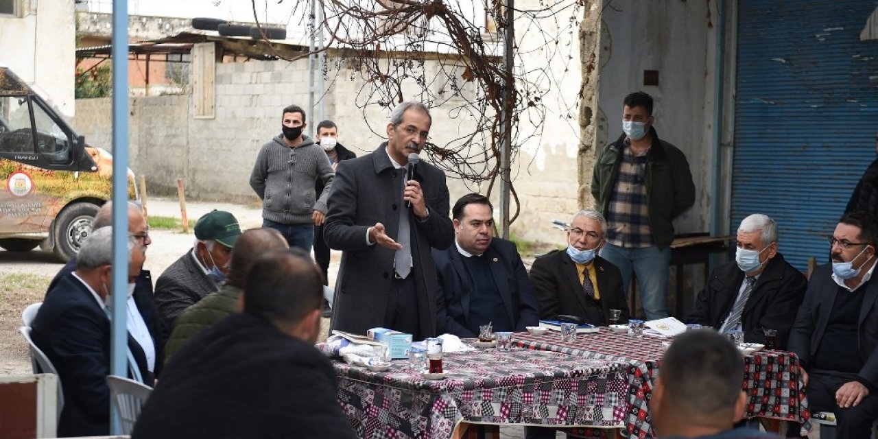 Başkan Bozdoğan, Ova Mahallelerini Gezerek Sorunları Yerinde İnceledi