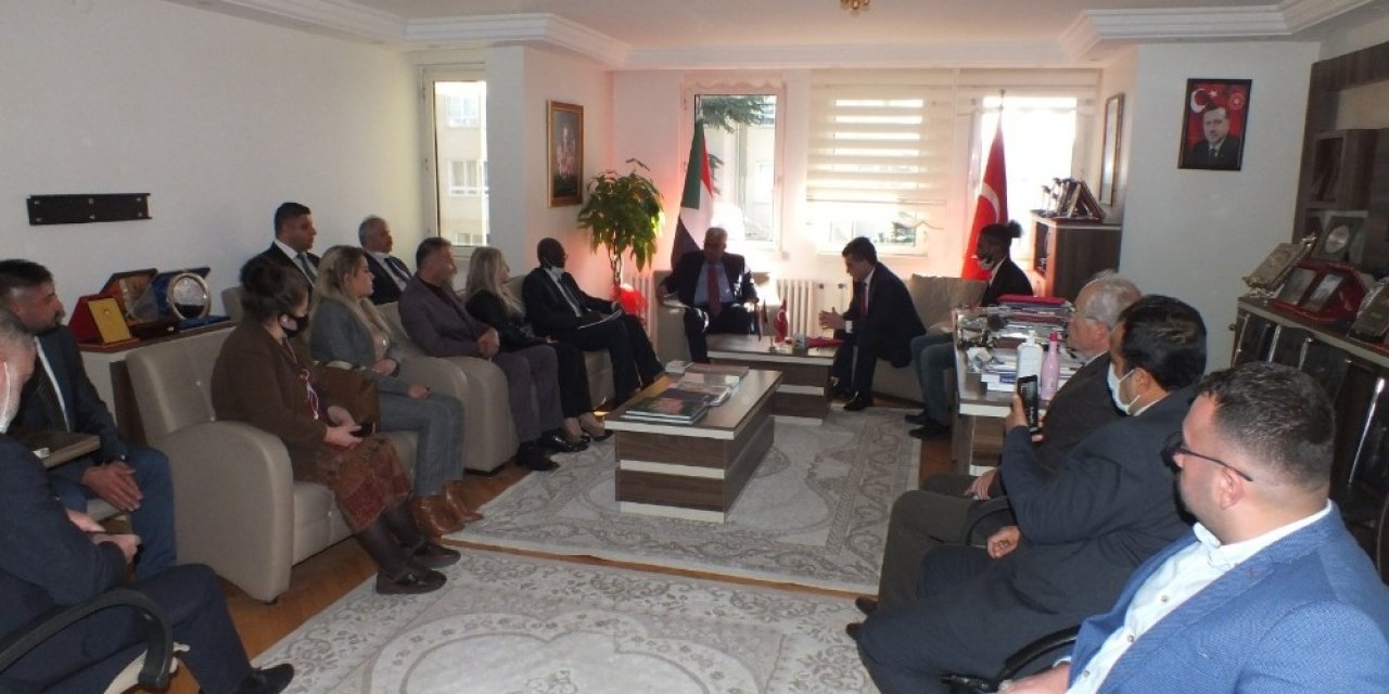 Büyükelçi Sudan’daki Yatırım İmkanlarını Sankon İle Paylaştı