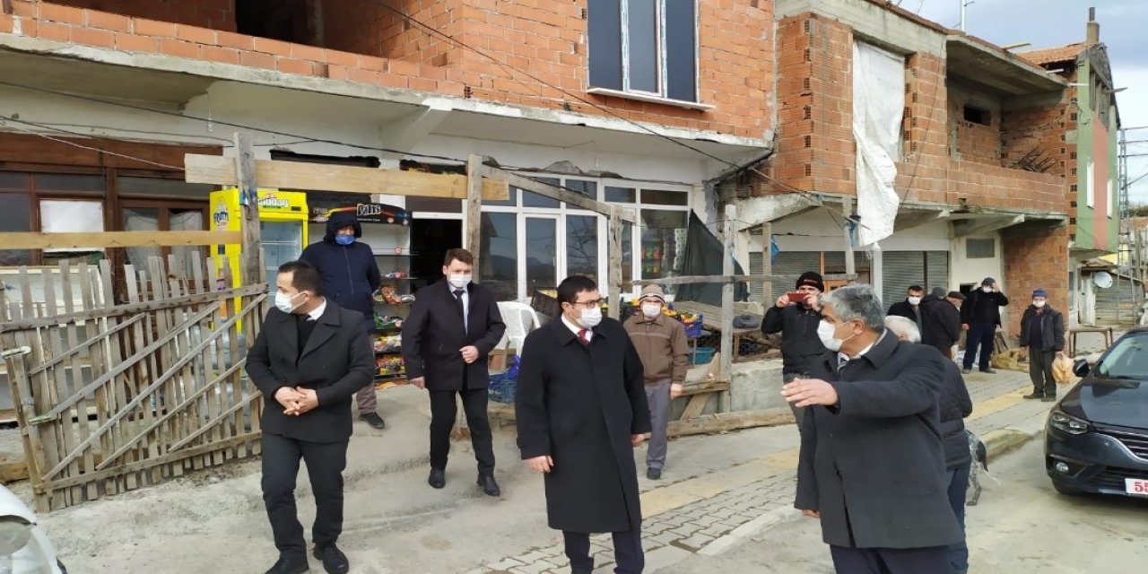 Kaymakam Zaman’dan Kırsal Mahallede Halk Toplantısı