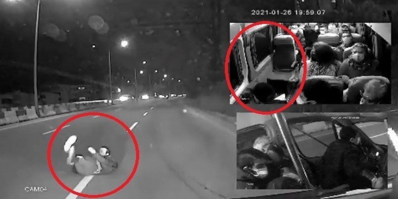 Minibüsünün Önüne Atlayan Yolcu: ’’sizi Durdurmak İstedim. Amacım Minibüse Binmekti ’’