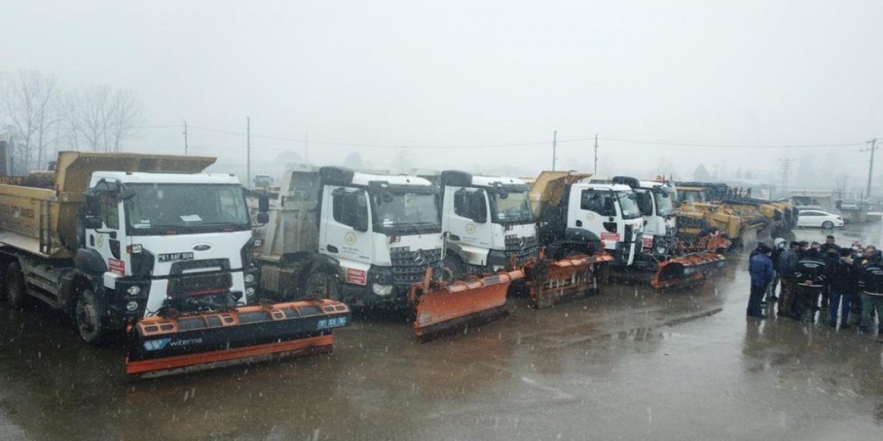 Kar Yağışı Beklentisi Özel İdare Ekiplerini Alarma Geçirdi