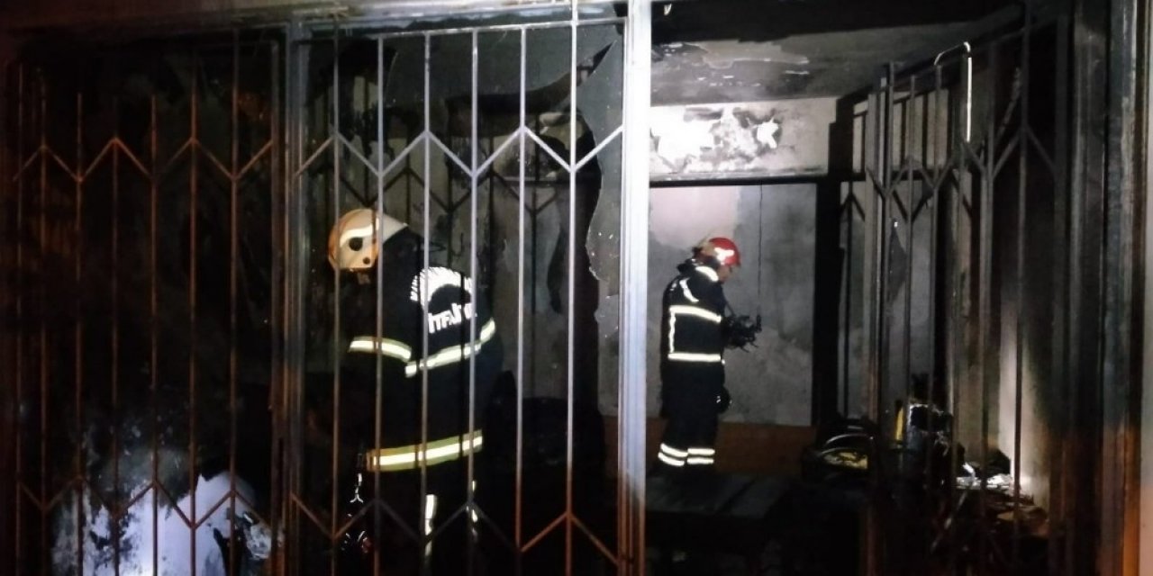 Kahramanmaraş’ta Ev Yangını