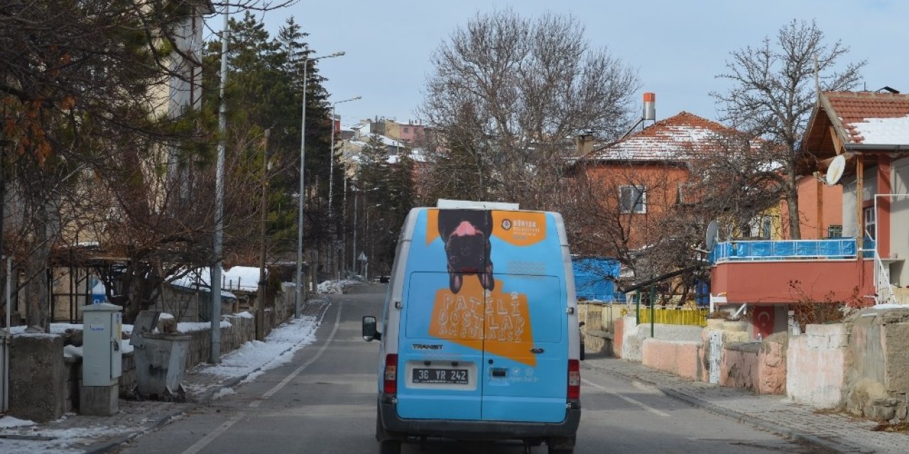 Patili Dostlar Ambulansı Bünyan’da Yollarda