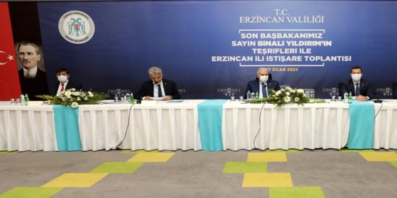 Erzincan’da Yıldırım Başkanlığında İstişare Toplantısı Düzenlendi
