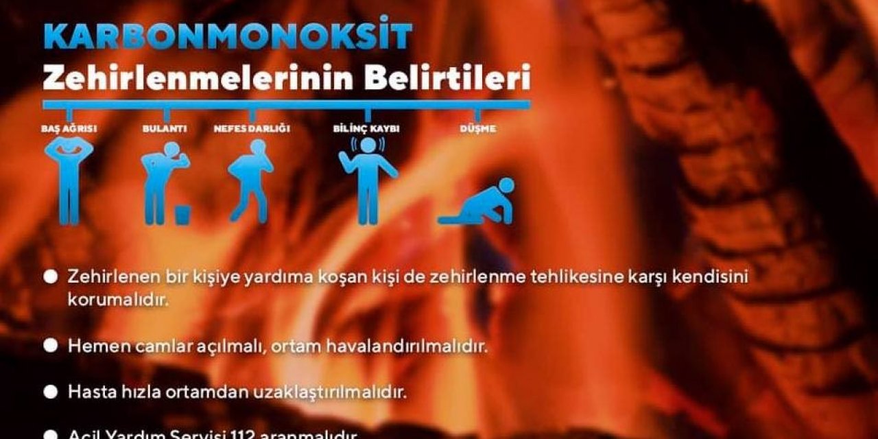 Karbonmonoksit Zehirlenmelerine Dikkat