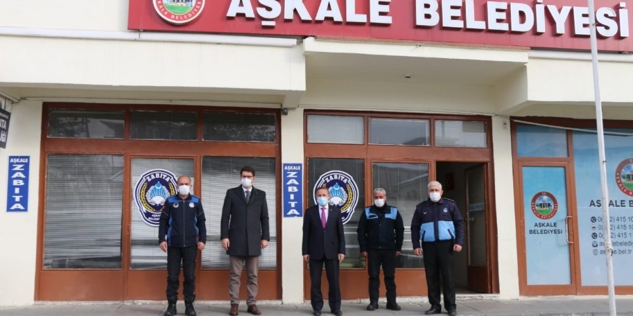 Zabıta Ekiplerine Teşekkür Ziyareti