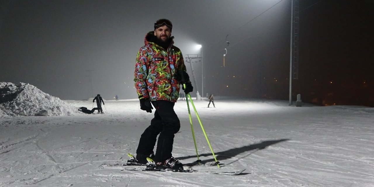 Ağrı, Gece Kayağı İle Buluştu