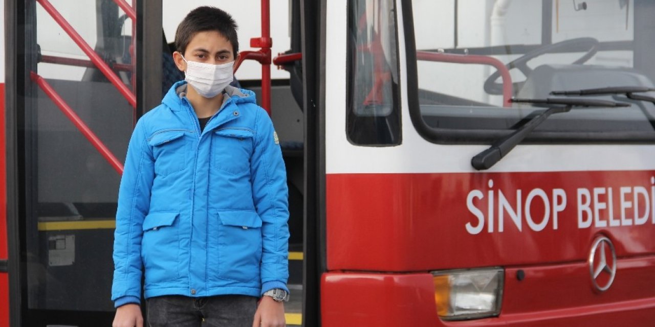 Büyüyünce Belediye Şoförü Olmayı İsteyen Rafet’in Doğum Gününde Hayalleri Gerçek Oldu