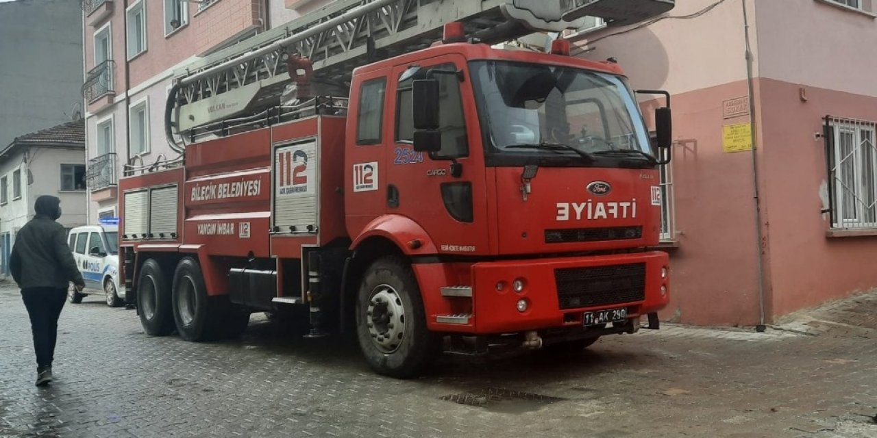 Bilecik’te Baca Yangını