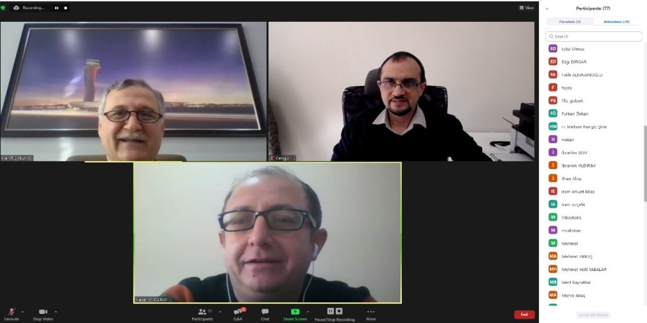 Hkü’den Proje Hazırlama Webinakonulu Webinar