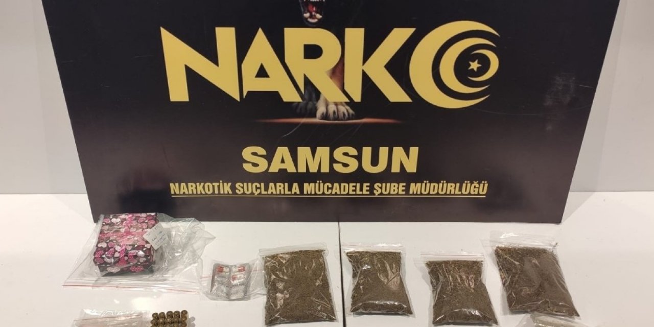 Samsun’da 2 Kişiye Uyuşturucu Ticaretinden Gözaltı
