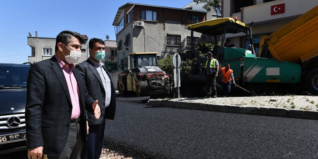 1 Yılda 55 Bin 700 Ton Asfalt